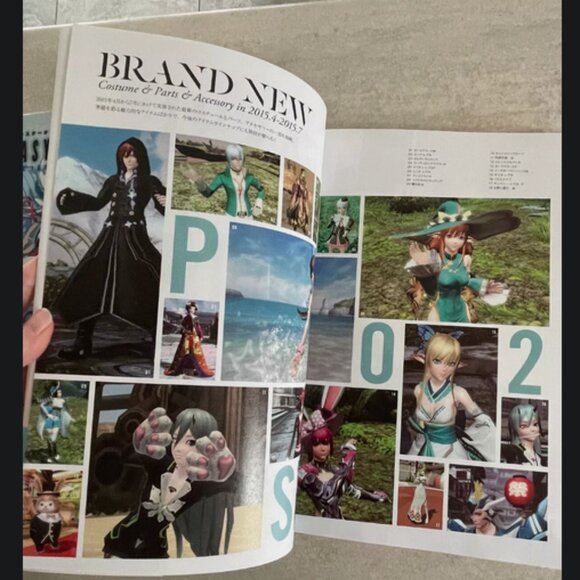 Phantasy Star Online 2 Fashion Catalog 2012-2015 Art Book Japanese Text PSO PSO2 - Picture 2 of 10